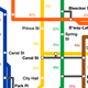 Illustration for article titled This NYC Subway Map Shows How Many Calories You Could Be Burning By Walking
